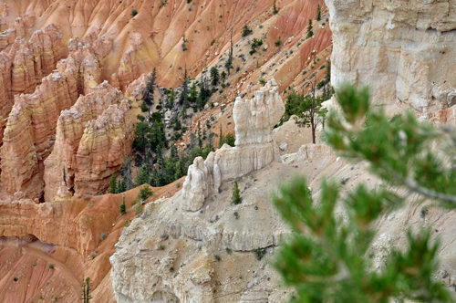  a clos-up of hoodoo croppings